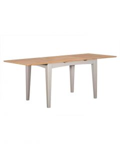 Eva Painted Grey Large Extending Dining Table 