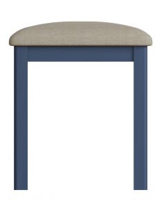 Sienna Painted Blue Dressing Table Stool