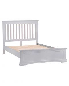 Carmelle Painted Grey King Size Bed
