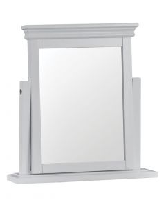 Carmelle Painted Grey Vanity Mirror