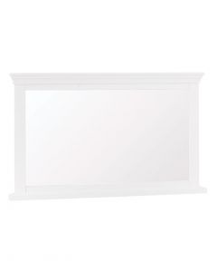 Carmelle Painted White Wall Mirror