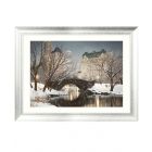Central Park Winter By Rod Chase - 112 X 86cm